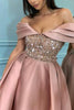 Elegant Banquet Off-shoulder Slim Fit Sequin Midi Dress