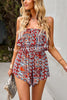 Bohemian Sexy Off the shoulder Printed Romper