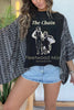 Unique Ethnic Print Batwing Sleeve Loose Top