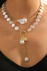 Elegant and Versatile Baroque Pearl Necklace