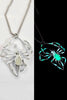 Halloween Glow-in-the-dark Spider Necklace