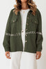 Lugogne Relaxed Lapel Oversized Long Sleeve Shirt