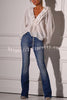 Ashlyne Tiered Ruffle Neckline Tie-up Balloon Sleeve Loose Blouse
