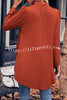 Round Neck Long Sleeve Fake Two Piece Shirt