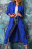 Pompon Crochet Duster Cardigan
