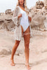 Beach Walk Open Front Belt Knit Cardigan