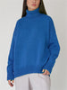 Comfortable Loose Solid Color Classic Versatile Turtleneck Sweater