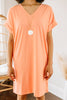 Enjoy The Days Together T-Shirt Dress