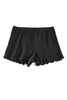 Solid Ruffles Shorts