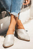 Low Heel PU Mules