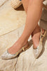 Buckel Strap Flat Sandals