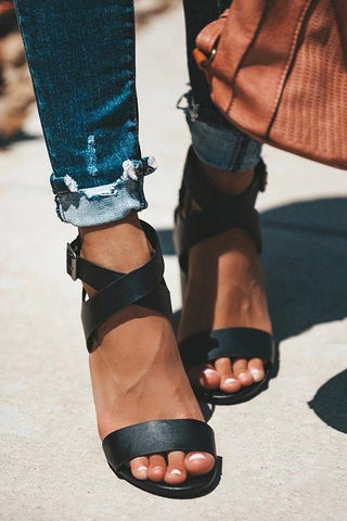 Strappy High Heel Sandals