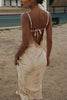 Satin Slip Bakcless Mermaid Dress