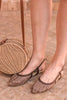 Buckel Strap Flat Sandals