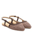 Buckel Strap Flat Sandals