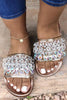 Rhinestone Flat Slipper
