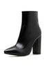 Point Toe High Heel Boots