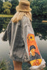 Vincent Van Gogh Embroidered Denim Jacket