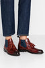 Tassels Slip On Flat Boots