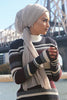 Pleated Chiffon Kerchief