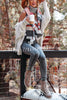 Holiday Spirit Cable Dolman Cardigan