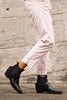 Darci Black Hi Shine Ankle Boots