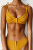 Button Knot Bikini Set