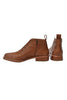 Side Zipper Lace Up Low Boots