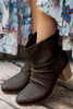 Mid Heel Ankle Boots