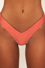 Solid Low Waist Bikini Thong
