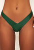Solid Low Waist Bikini Thong