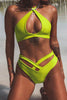 Hollow Cross Bikini Set