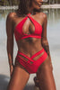 Hollow Cross Bikini Set