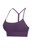 Solid Backless Bra