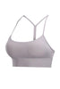 Solid Backless Bra