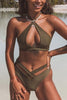 Hollow Cross Bikini Set