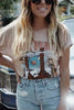 Letter Print Short Sleeve T Shirt