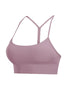 Solid Backless Bra