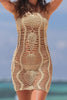 Hollow Crochet Cover Dress
