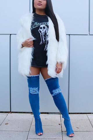Faux Fur Coat