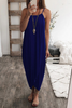 Sexy Solid Patchwork Spaghetti Strap Irregular Dress Dresses