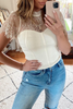 Lace Patchwork Corset Top