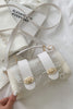 Fashion Casual Solid Patchwork Metal Accessories Decoration Bags