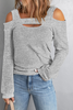 Casual Solid Patchwork Square Collar Tops(7 Colors)