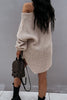Casual Elegant Solid Color V Neck Sweaters
