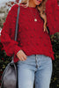 Casual Sweet Solid Color O Neck Sweaters(7 Colors)