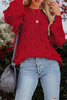 Casual Sweet Solid Color O Neck Sweaters(7 Colors)