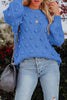 Casual Sweet Solid Color O Neck Sweaters(7 Colors)