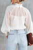 Sexy Elegant Solid Patchwork Turtleneck Tops