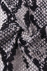 Sexy Print Printing Half A Turtleneck Printed Dress Dresses